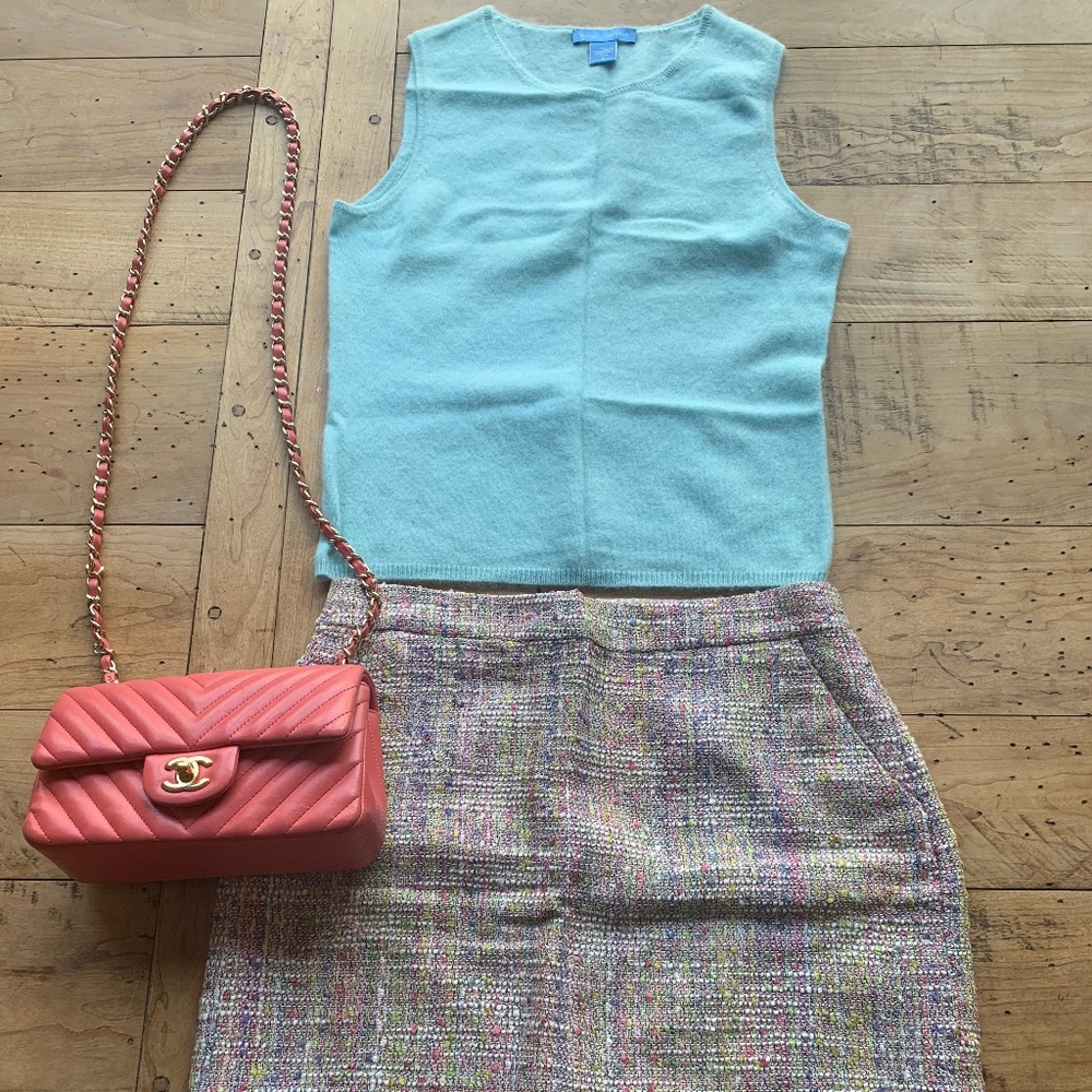 White & Warren 100% Cashmere Shell
